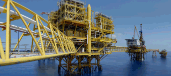 Offshore oil rig